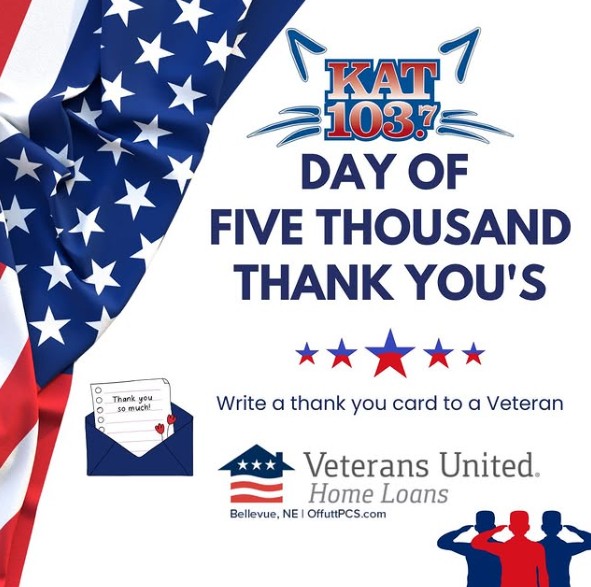 Day of Five Thousand Thank You's flyer